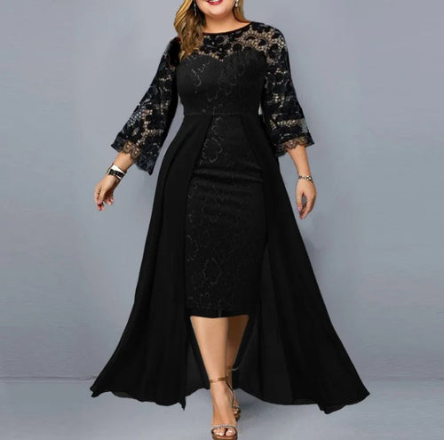 Plus Size Party Dresses for Wedding Guest Women's 2024 Spring Summer Long