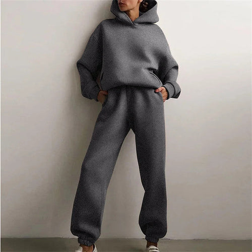 Women's Two Pieces Oversized Tracksuit