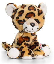 Keel Toys Pippins 14cm Spots Leopard Beanie Cuddly Soft Toy Plush/Teddy SF0322