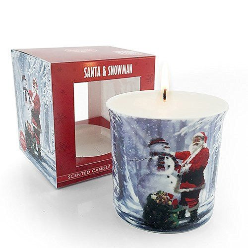 Robin Snow Winter Scene Christmas Festive Fine China Novelty Mug with Presentati
