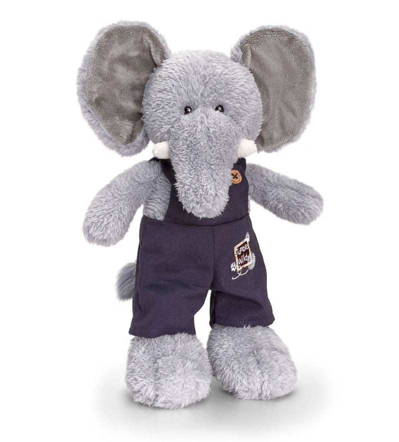 Keel Toys Tumbleweed Wild 20cm Elephant W/ Dungarees Cuddly Soft Toy SF0507