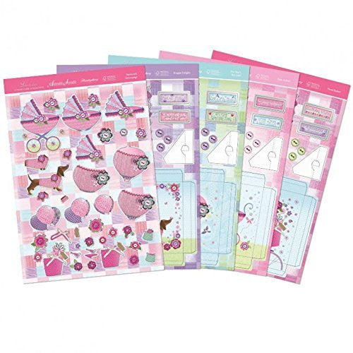 hunkydory faberdashery patchwork frame card kit