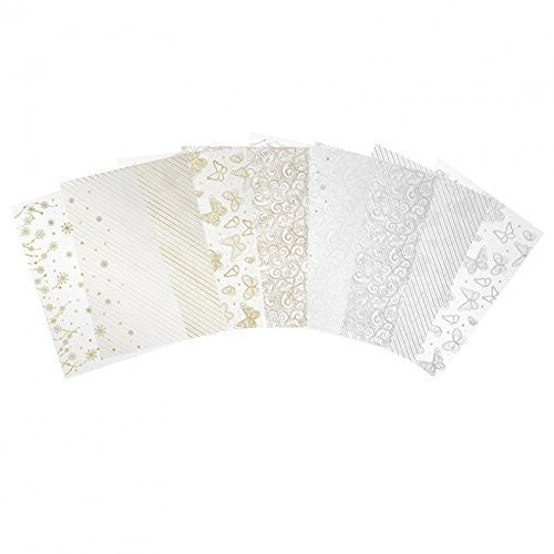 hunkydory essentials flowers of spring luxury foiled acetate