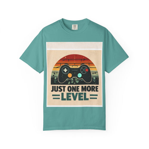 Retro Video Game Controller Just One More Level T-Shirt | Gamer Tee