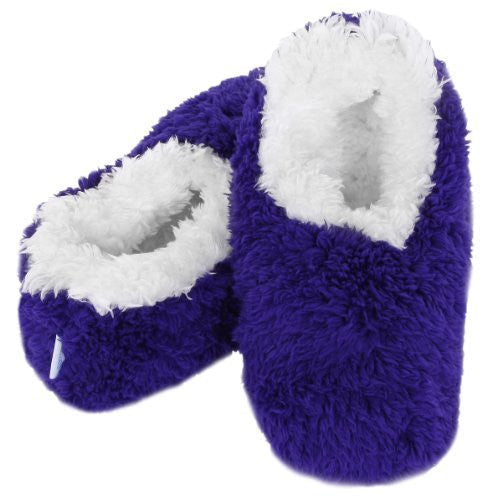 NEW Snoozies Slippers OMG Bright Colour Collection (Small | UK 3-4, Purple)