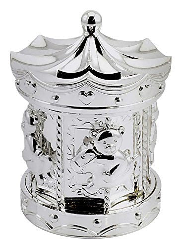 Lesser and Pavey - Little Treats Silver Plated Carousel Money Box