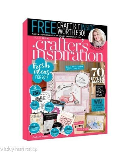 Crafters Companion Crafters Inspiration Magazine Issue 13 Spring Edition MAG-CI1