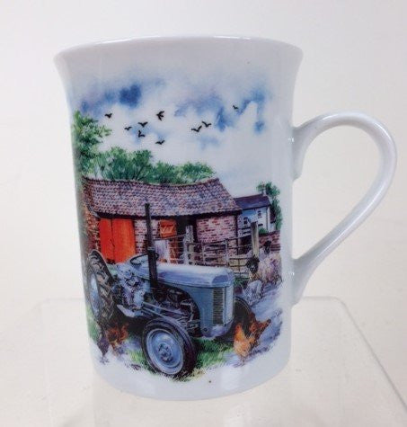 The Little Grey Fergie Classic Tractor Ceramic Coffee Mug - Makes an Ideal Gift