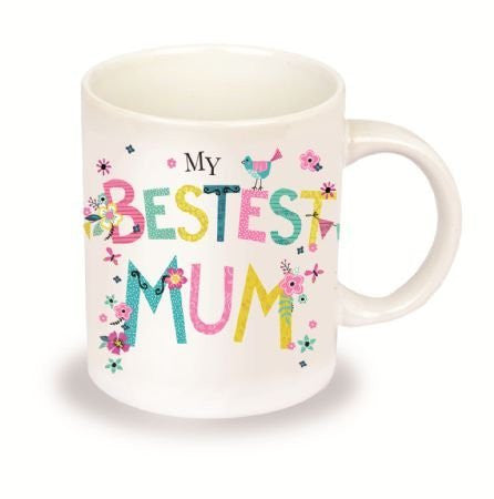 my bestest mum mug