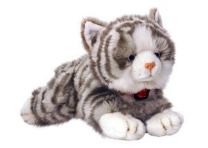 Keel Toys Kayla Laying Cat Soft Toy 25cm by Keel Toys
