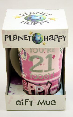 Planet Happy You're 21 heute Gift "
