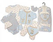 Baby Boys 7 Pieces Mesh Set - Best Friends (0 - 3 Months)