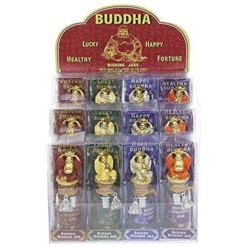 Happy Buddha Wishing Jar