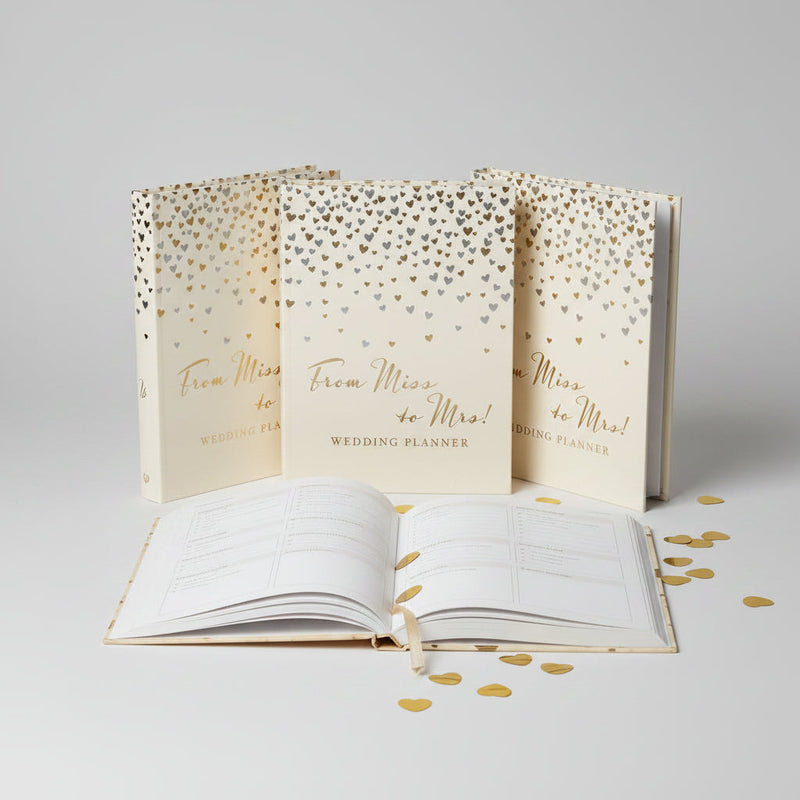 Amore Wedding Planner Little Hearts & 6 Dividers. Perfect Gift