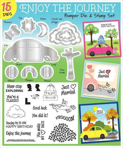 Die Cutting Essentials Magazine Issue 25  with Enjoy the Journey Dies