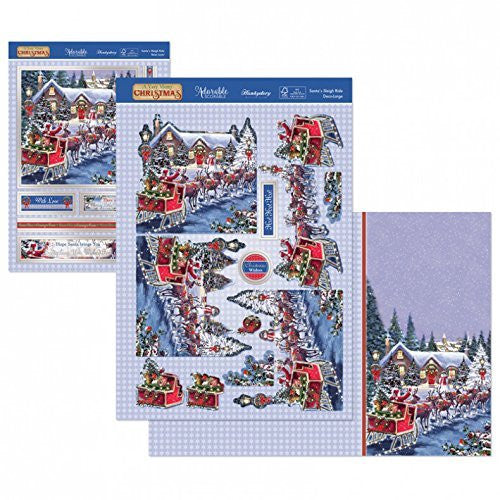 Santa's Sleigh Ride Deco-Large Set