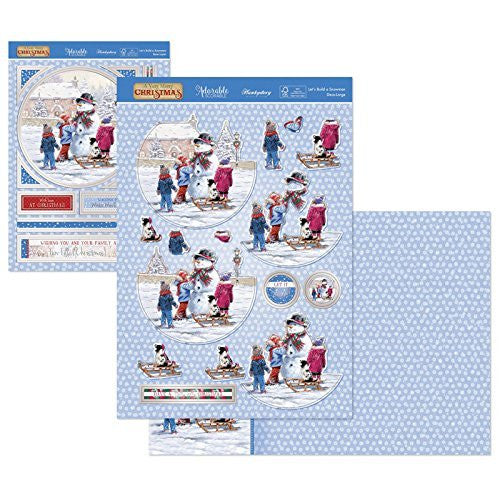 Let's Build a Snowman Deco-Large Set