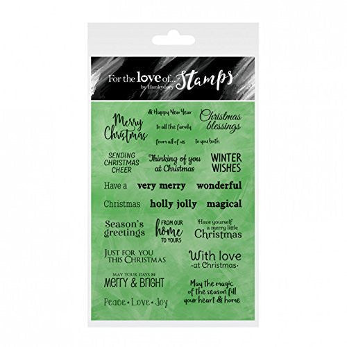 For the Love of Stamps - The Christmas Inserts Collection - Sentiments