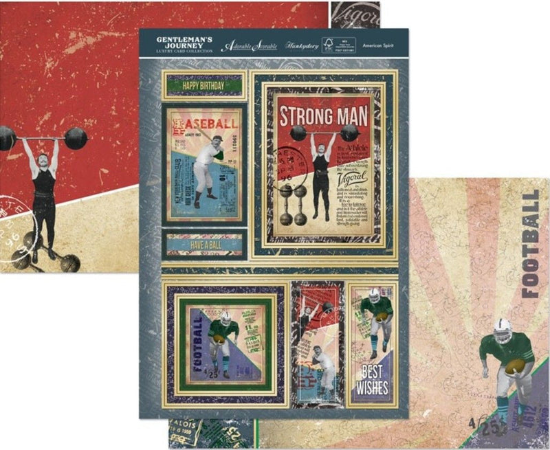 Gentleman'S Journey A4 Topper Set American Spirit