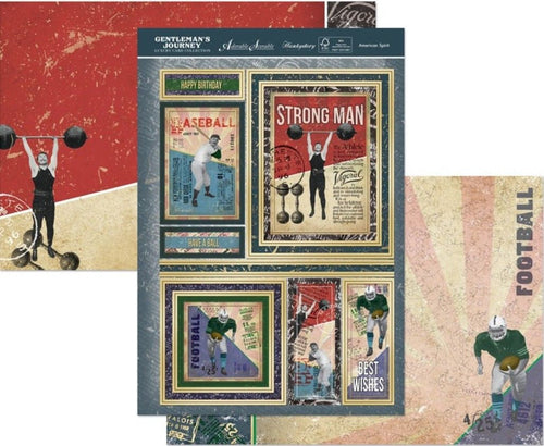 Gentleman'S Journey A4 Topper Set American Spirit