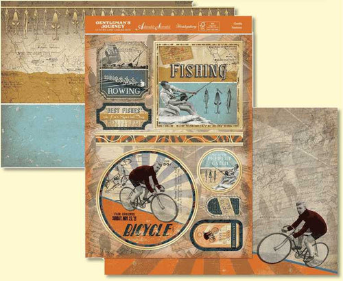 Gentleman'S Journey-Set A4 Gentle Pastimes  topper set