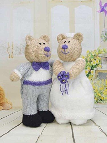 KNITTING PATTERN Bearly Wed Bride and Groom Wedding Pattern