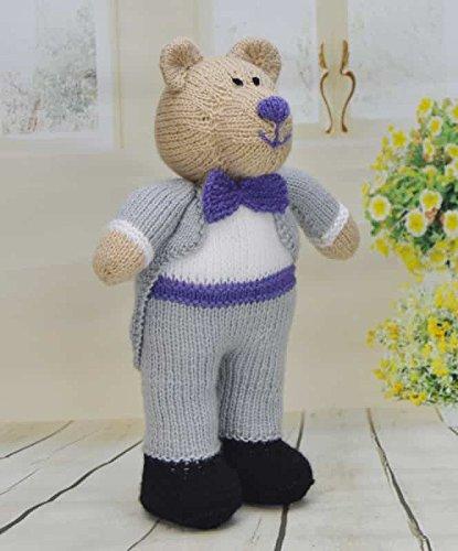 KNITTING PATTERN Bearly Wed Bride and Groom Wedding Pattern