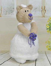 KNITTING PATTERN Bearly Wed Bride and Groom Wedding Pattern