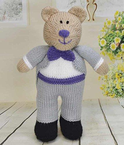 KNITTING PATTERN Bearly Wed Bride and Groom Wedding Pattern