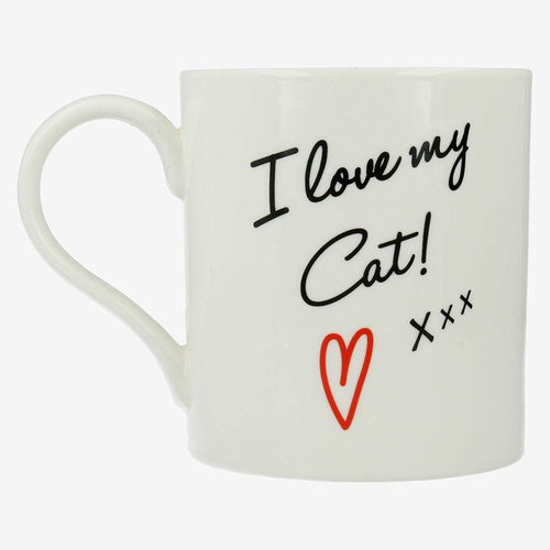 Lesser & Pavey I Love My Dog/Cat Mugs LP91937