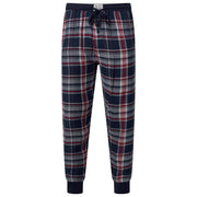 Lucky Brand Crew Neck & Closed Hem Flannel Pant Pyjama Set