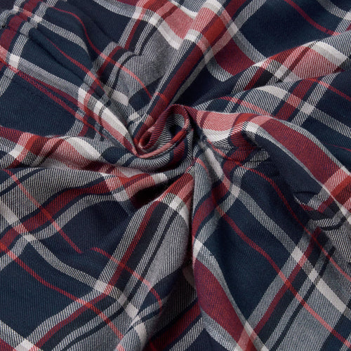 Lucky Brand Crew Neck & Closed Hem Flannel Pant Pyjama Set