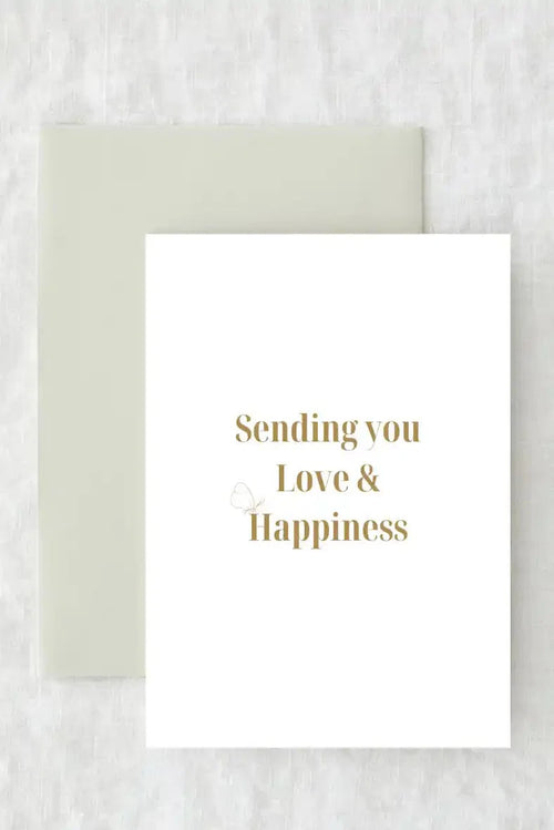 Sending You Love & Happiness - Gift Card
