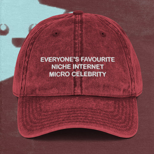 niche internet micro celebrity - baseball cap