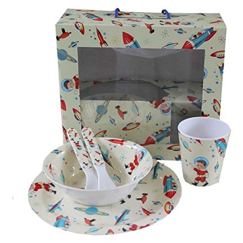 Powell Craft Melamine Tableware Space Set