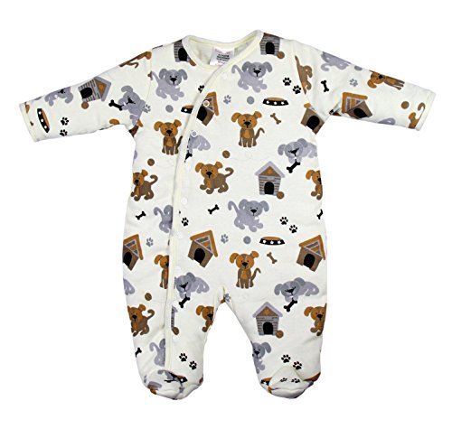 BABYTOWN Baby Girls Boys Padded Pramsuit Sleepsuit Coat Printed r Dog