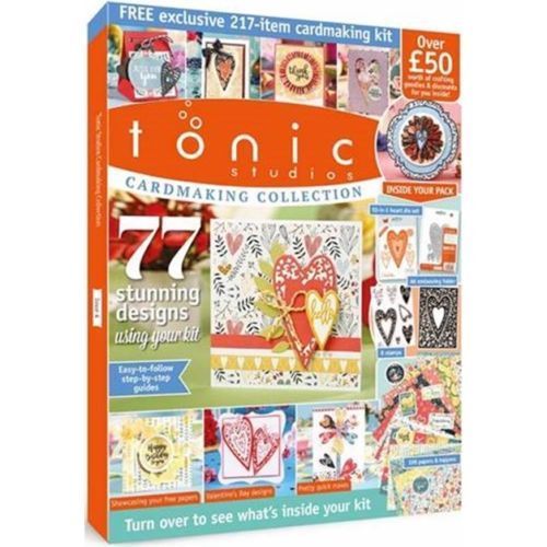 TONIC STUDIOS MAGAZINE CARDMAKING COLLECTION ISSUE 4 FREE DIE EMBOSSING FOLDER S