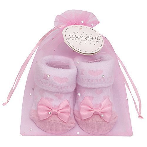 Newborn Toddler Baby Socks Lovely Soft Elastic Comfortable Cotton Socks Booties Socks for 0-12 Months Baby Girls Sock