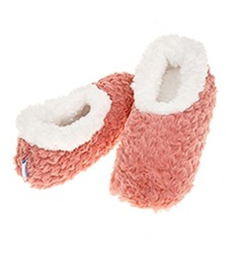 Snoozies , Damen Hausschuhe mehrfarbig mehrfarbig 35 EU , rosa - mauve - Größe: M 39 EU
