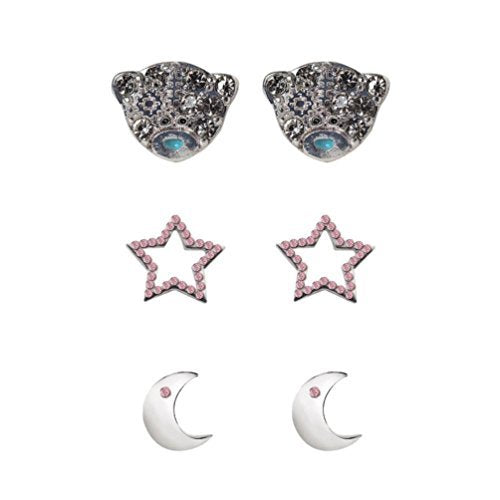 Me to You Bear Teddy Set Of 3 Stone Earring