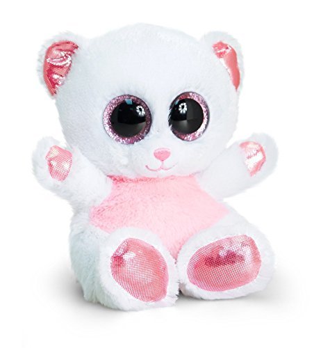Animotsu Pink & White Bear15cm