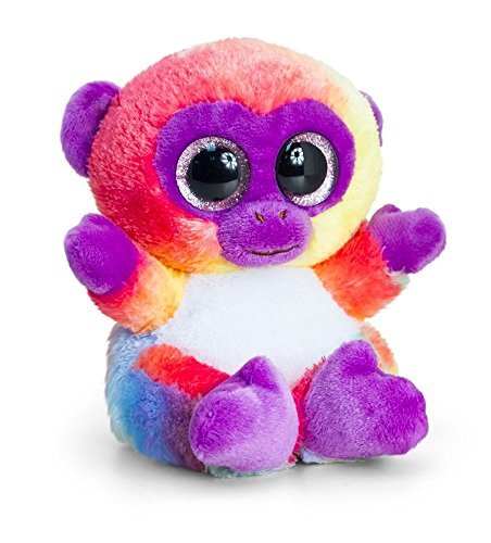 Keel Toys 15cm Animotsu Rainbow Monkey