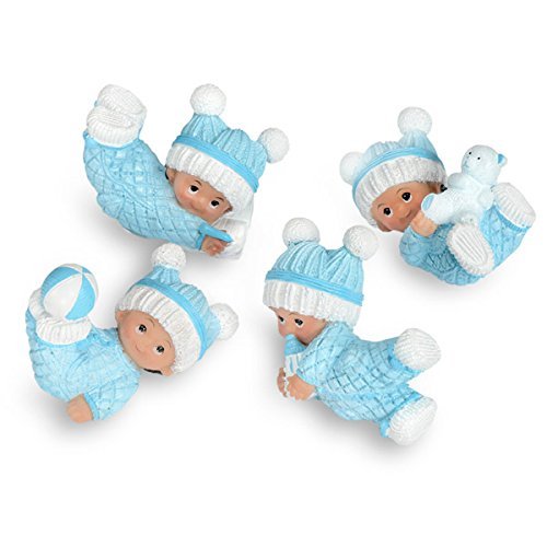 Club Green Resin Playful Baby, Blue, 71 x 37 x 43 cm