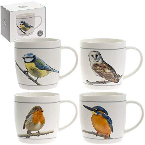 Leonardo Collection Fine China Bird Mugs (Owl)