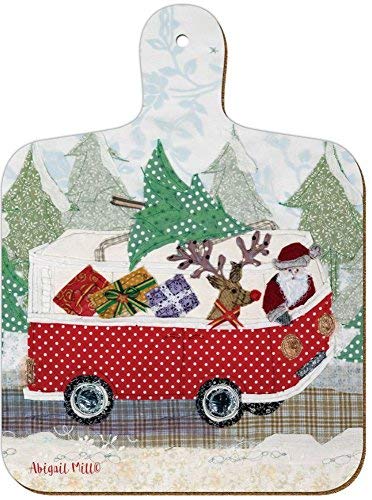 Abigail Mill Santa Mini Chopping Board