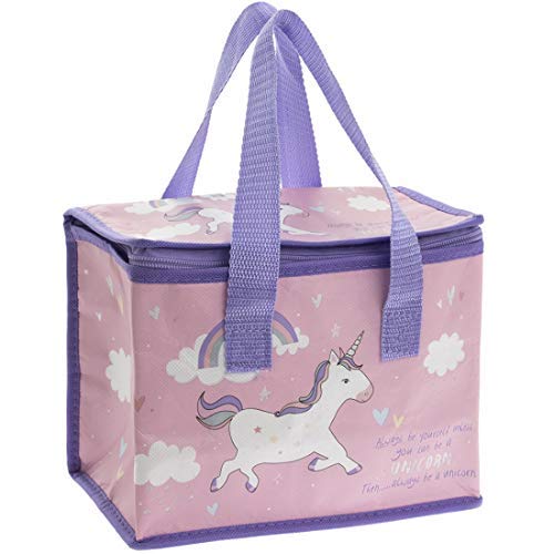 Unicorn Lunch bag  Always be Yourself Unless you can be a Unicorn, Unicorns, Hearts, Rainbows, Gifts for girls, birthday, christmas, easter, stocking filler