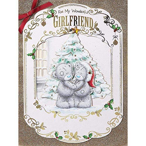 Me To You Bear Wonderful Girlfriend Luxury Boxed Christmas Card