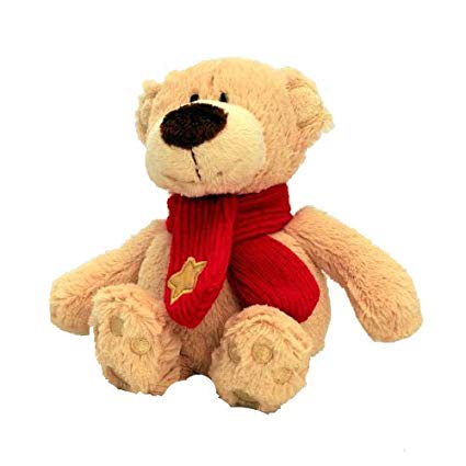 Keel Toys Buddy Bear With Star on Scarf 15cm