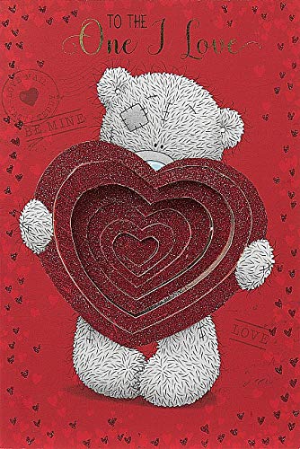 Me to You Bear One I Love Valentines Day Card 