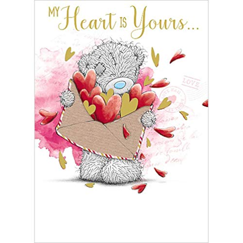 Me To You Bear My Heart Is Yours Valentines Day Card